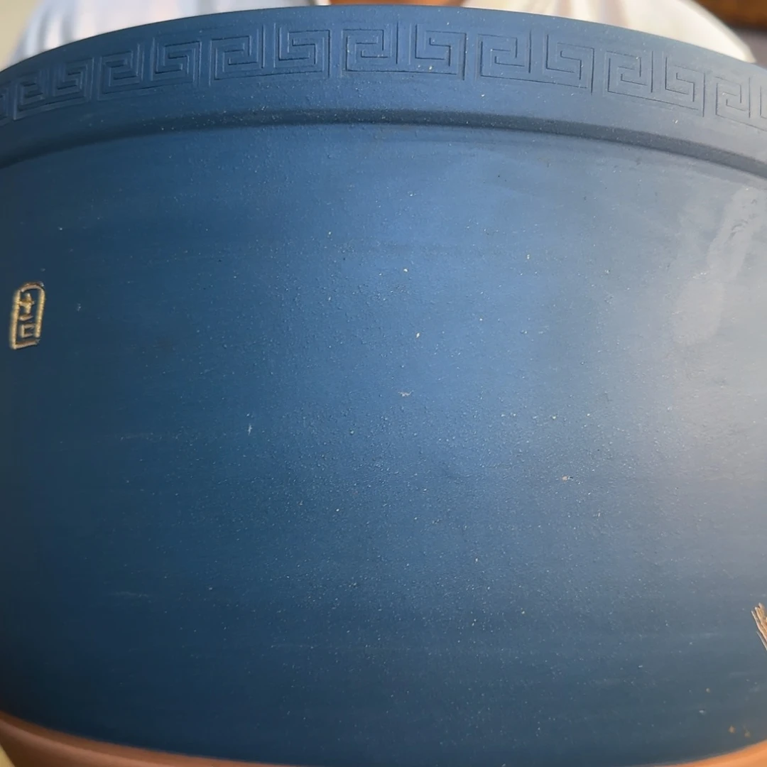 紫砂花盆口径25口径