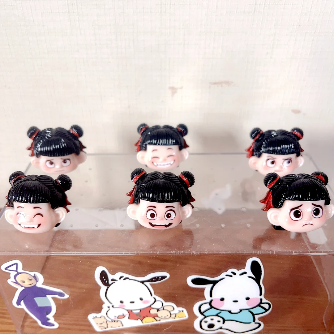 哪吒萌粒 diy树脂摆件 饰品桌面车载摆件 可爱魔童diy萌粒