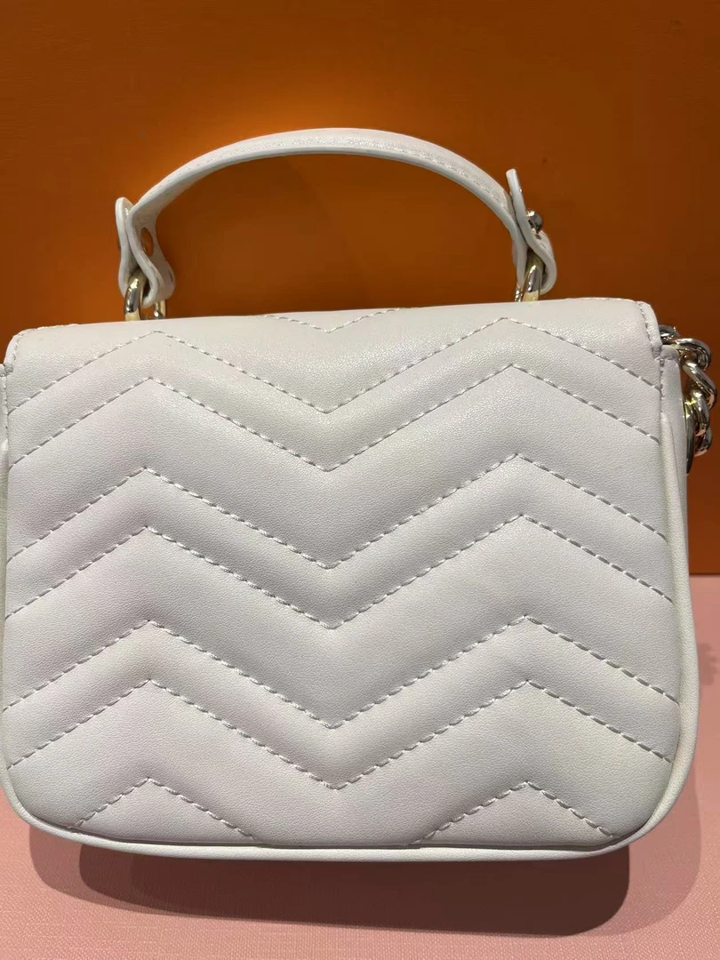 2025 时尚百搭女包轻奢休闲便携手提白色星星手提