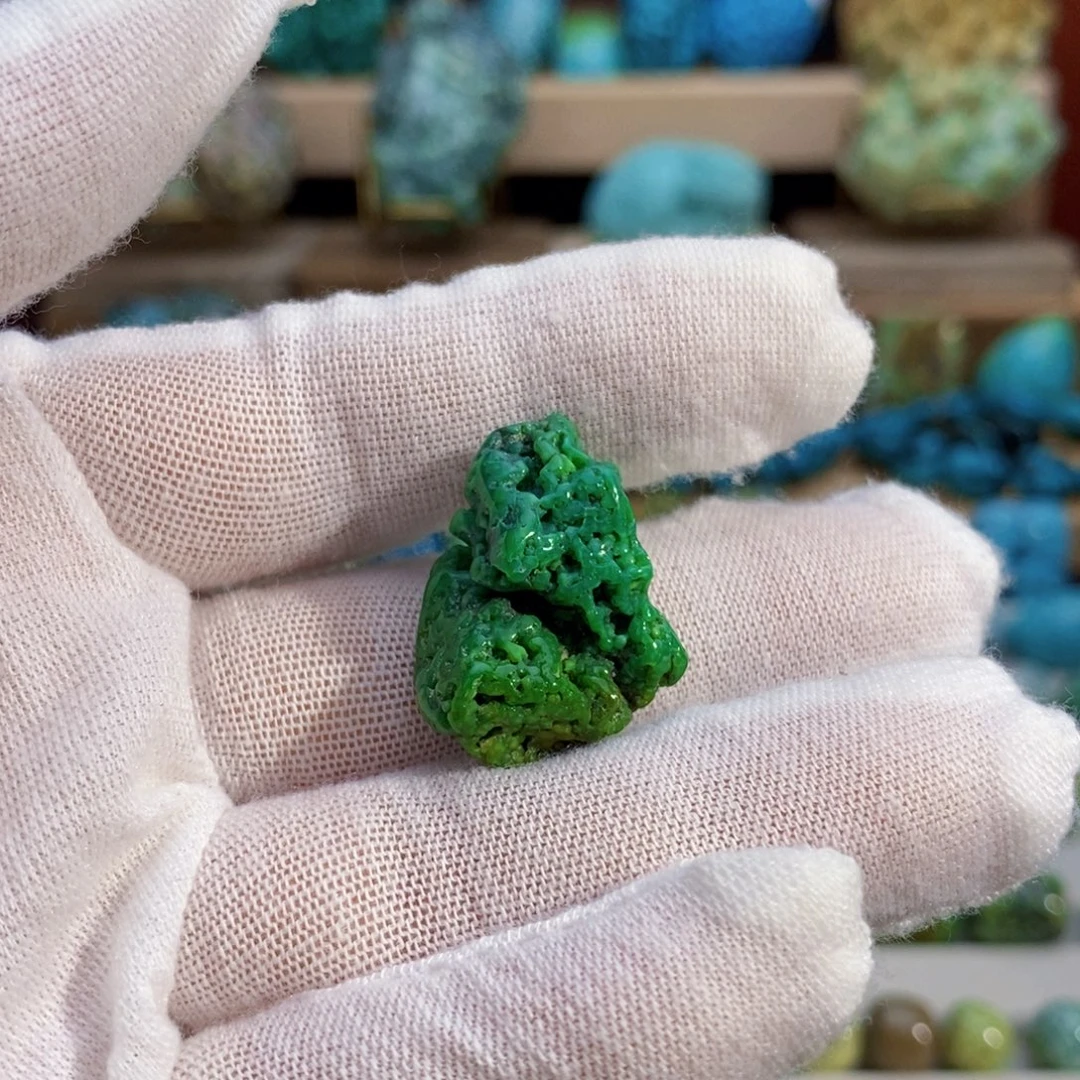 定制绿松石菜籽随型