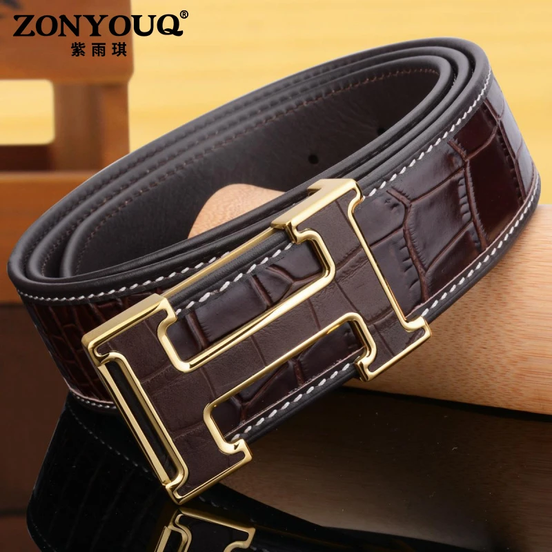 新款时尚男士皮带真皮百搭裤带中青年男裤腰带男款牛皮腰带送男友