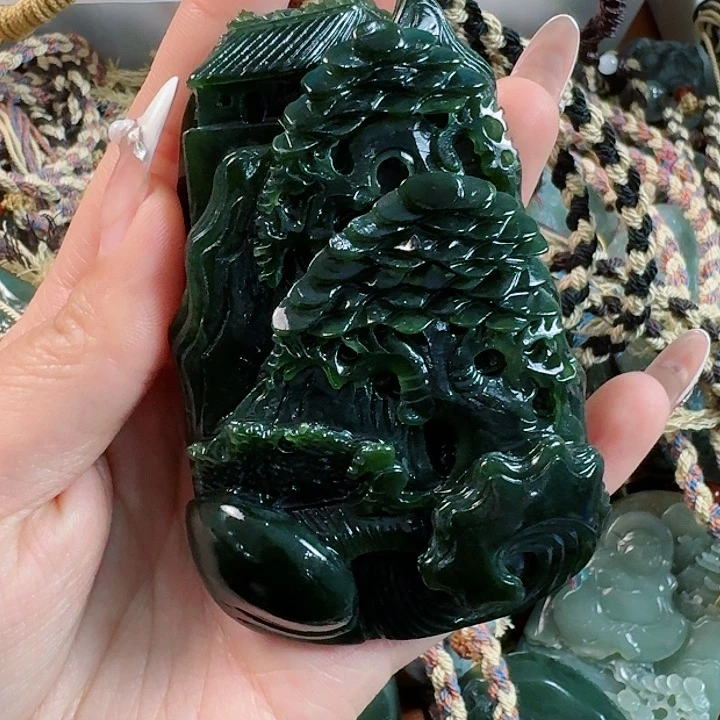 和田玉把件未镶嵌