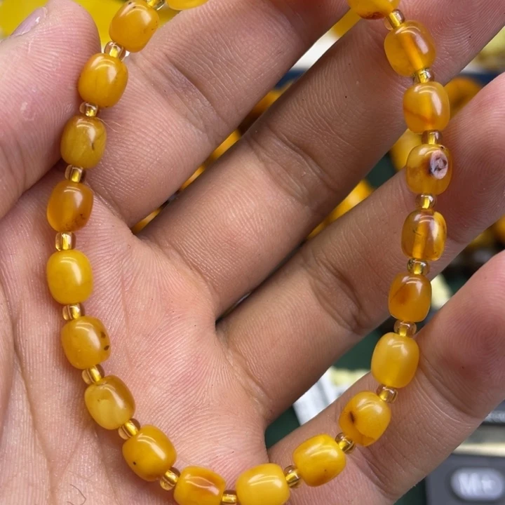 琥珀未镶嵌珠宝奇石