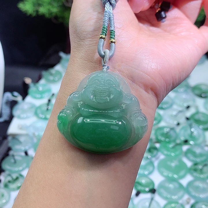 颈饰未镶嵌翡翠79佛公