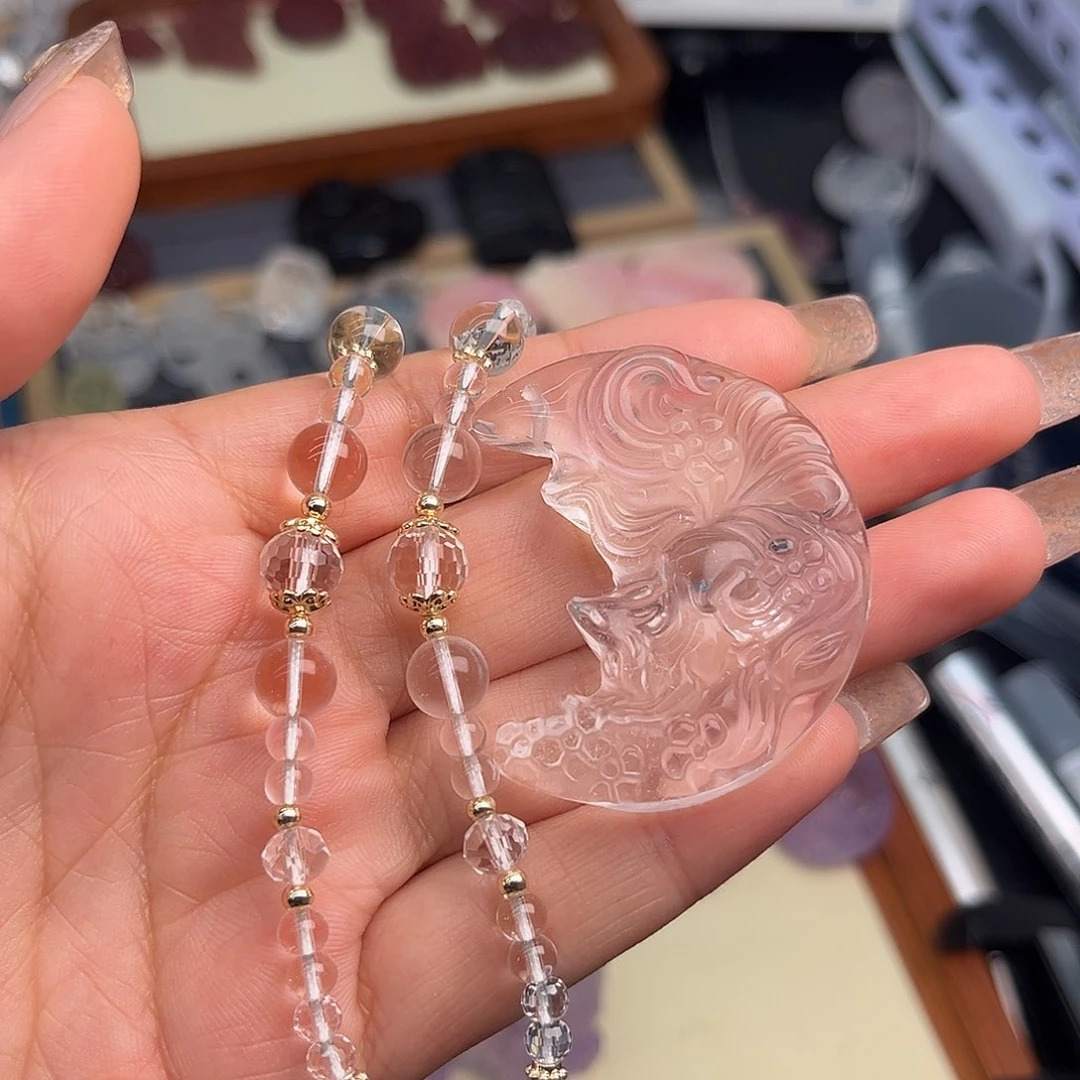 水晶珠宝半成品未镶嵌椿**泈34