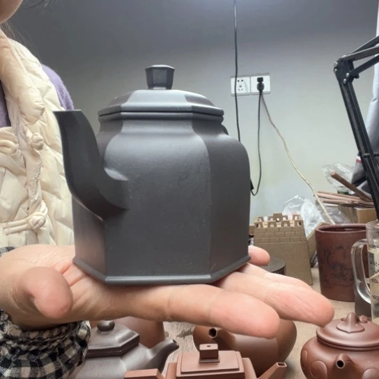 茶壶紫砂贝*天青泥料