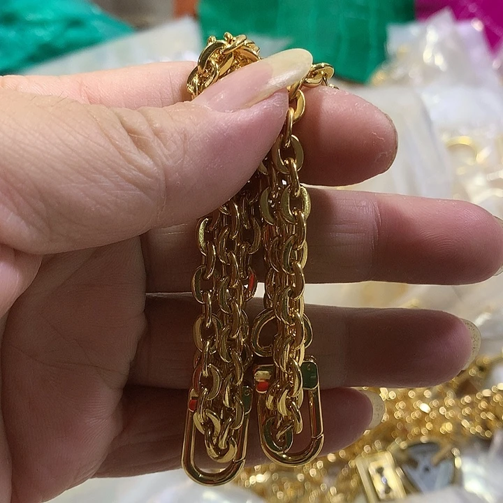 皮革驴家60长铜链