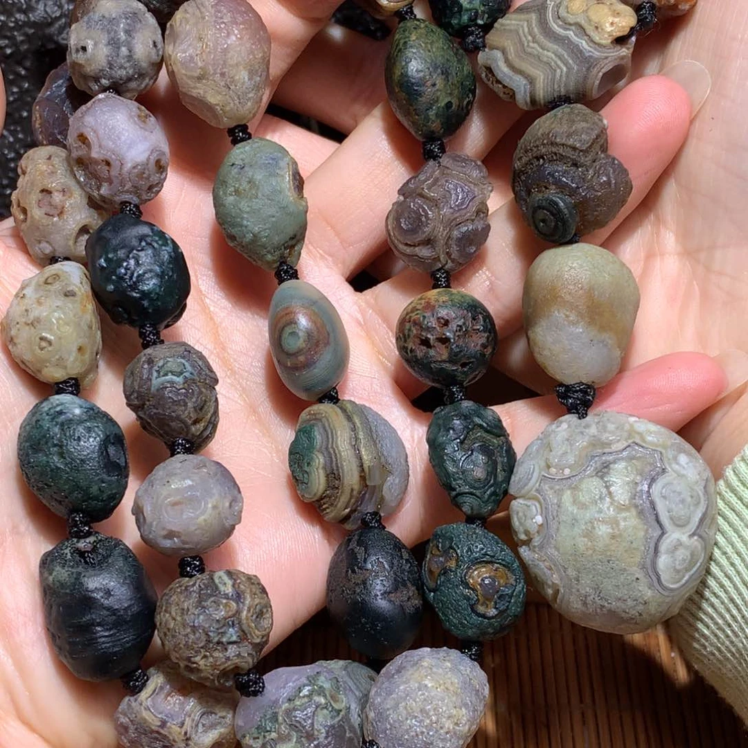 未镶嵌玛瑙/玉髓珠宝半成品