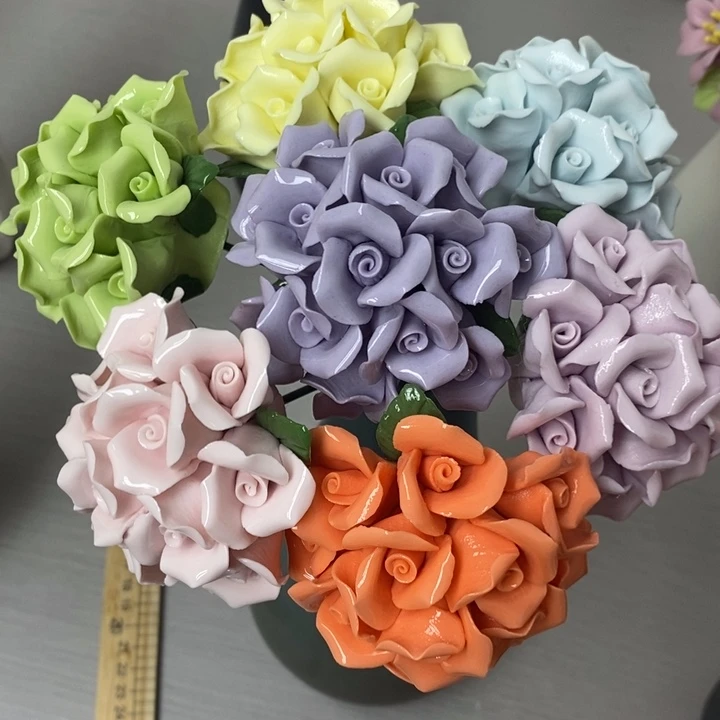 陶瓷陶瓷材料加工7朵