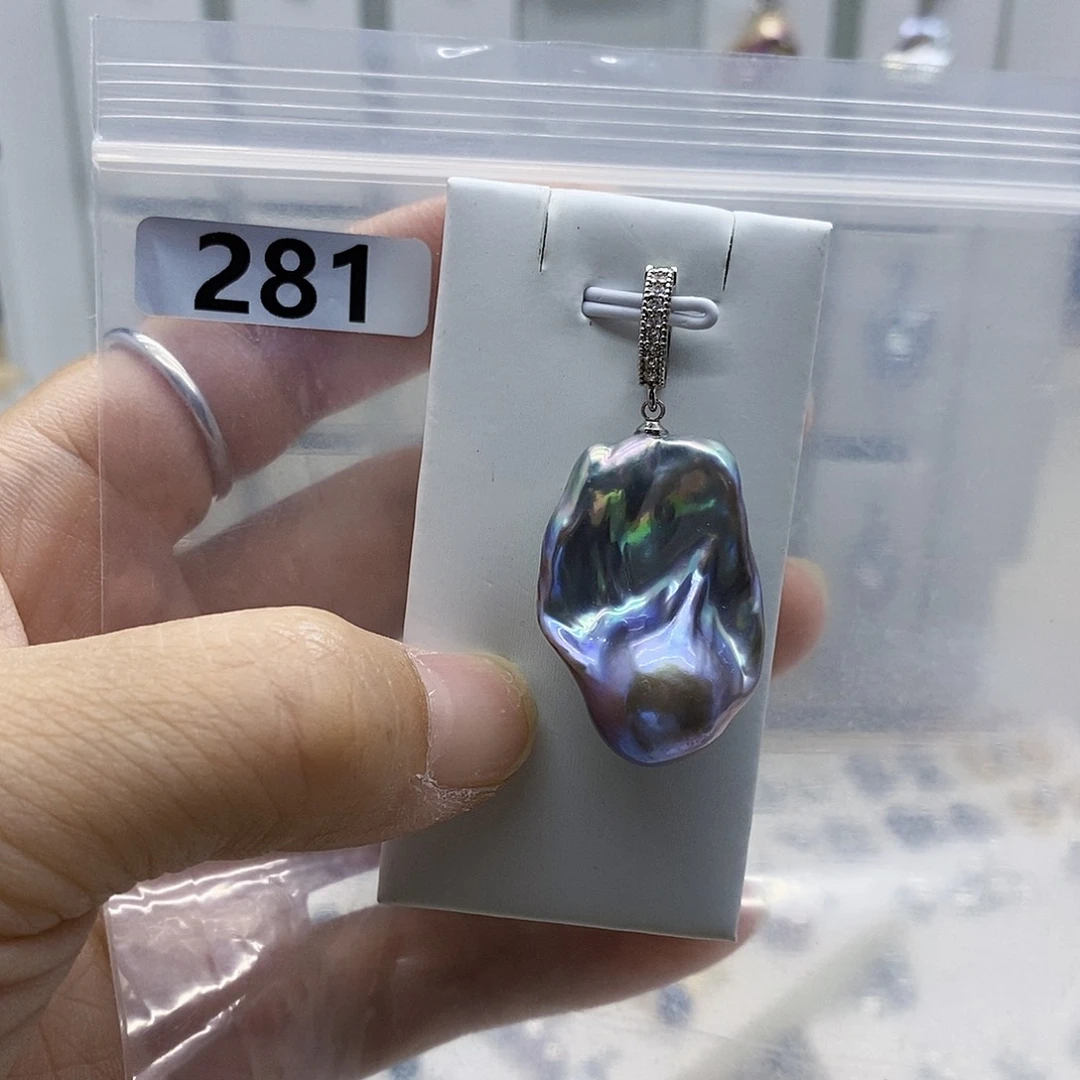颈饰合金淡水珍珠小****天