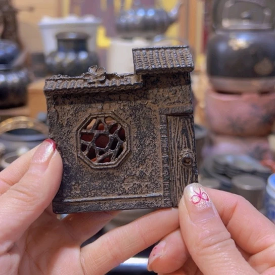 铁1****?中古工艺品摆件