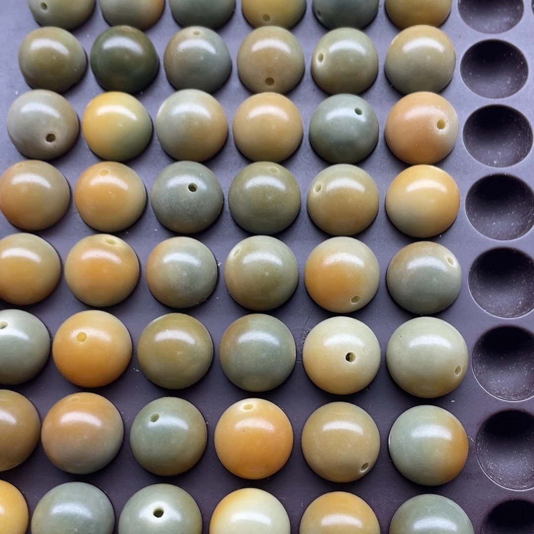 锦***号吊坠白玉菩提14双色圆60颗