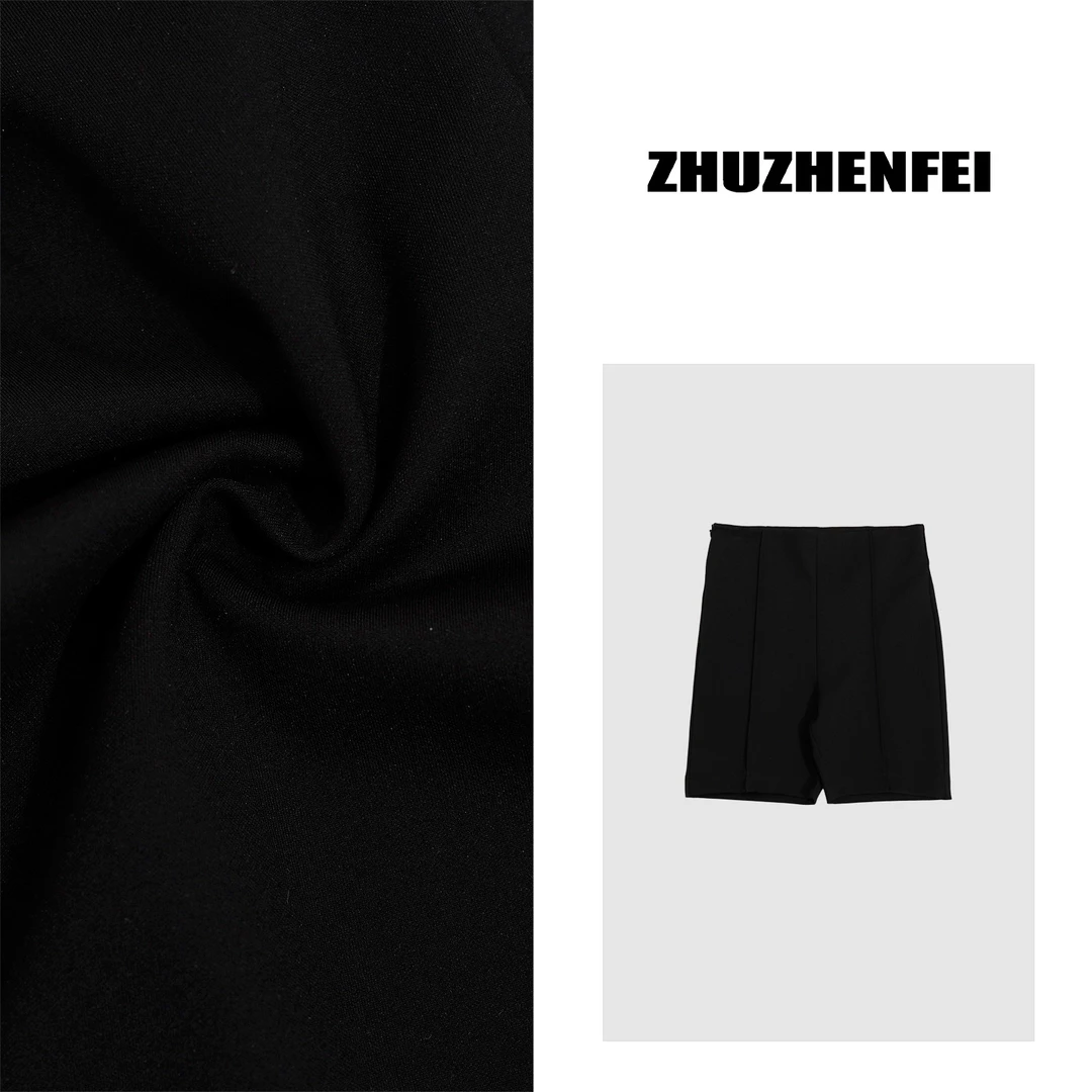 设计原创新款经典提臀收腰舒适简约万能打底短裤Z351067
