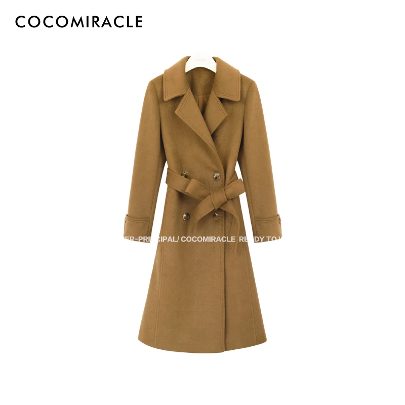 【董小姐】秋冬新款呢大衣Q38DY858