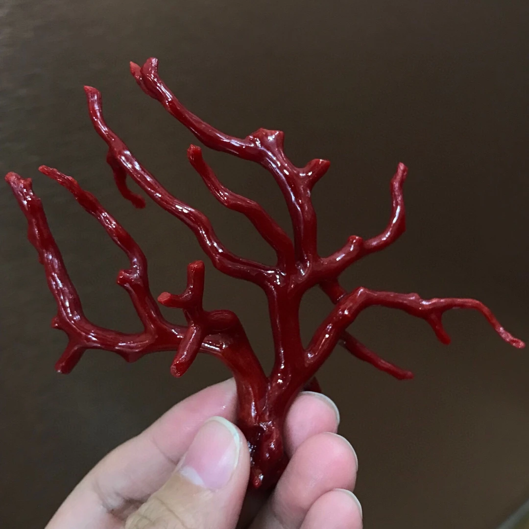 红珊瑚沙丁原枝摆件挂件