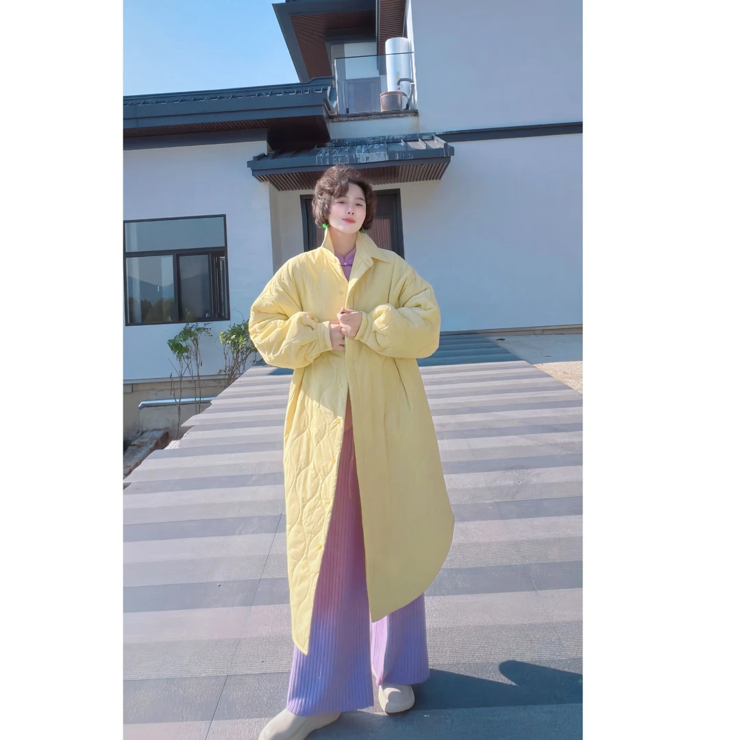 3517《琉璃》宽松版棉服