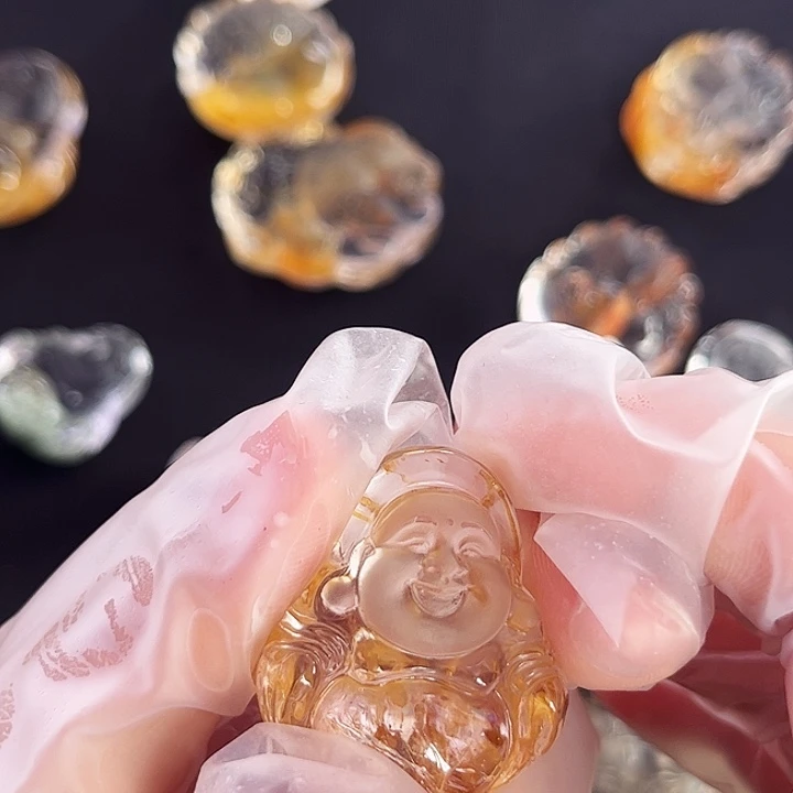 未镶嵌颈饰紫晶?***੭