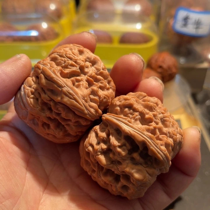 文玩核桃把件全品门墩48