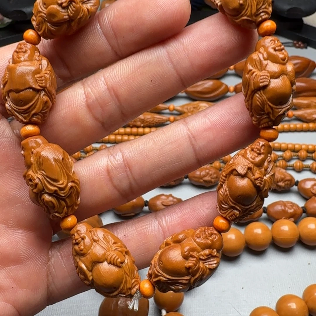 拉***仙橄榄核手串/手链橄榄核手环的