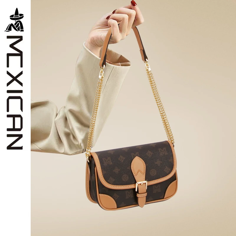 稻草人女包腋下包包女款2025新款单肩斜挎包轻奢小众高级感送女友