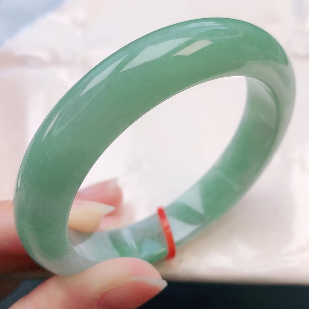 翡翠手镯未镶嵌53圈口991467