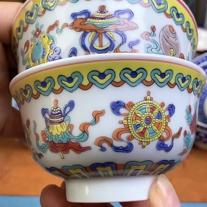 景德镇陶瓷藏式茶碗