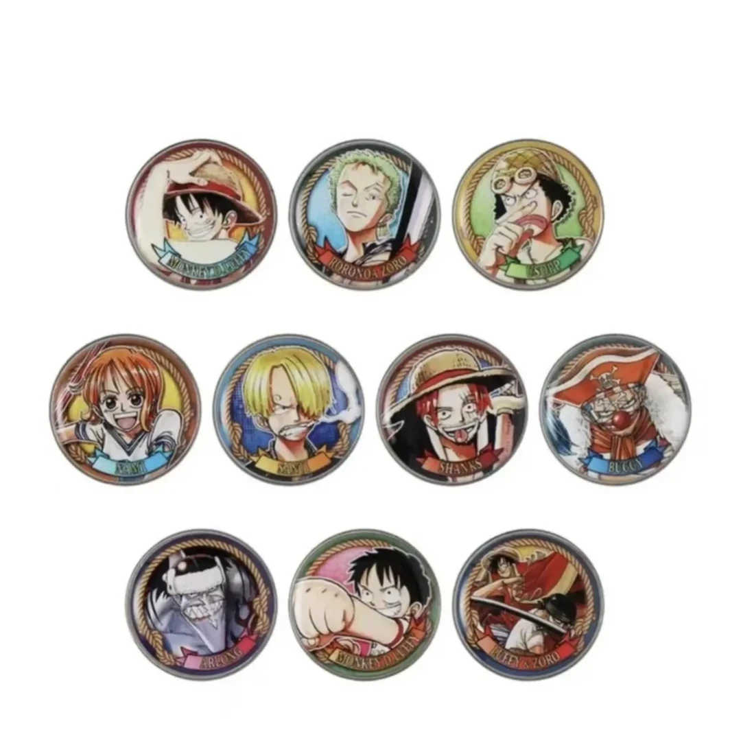 【海贼王】原画金币徽章/25周年第二弹通缉令磁吸冰箱贴【代拆】