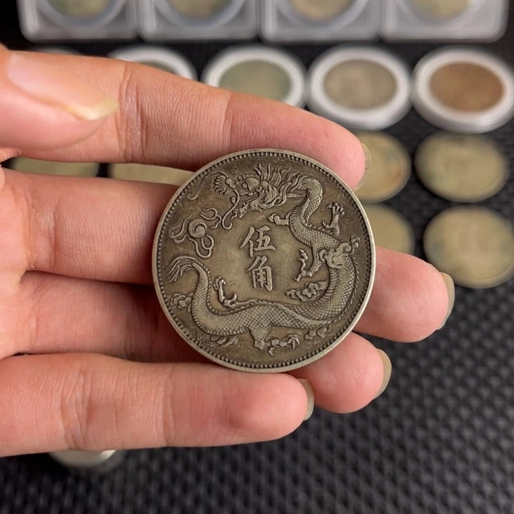 金属大头龙洋船洋工艺品