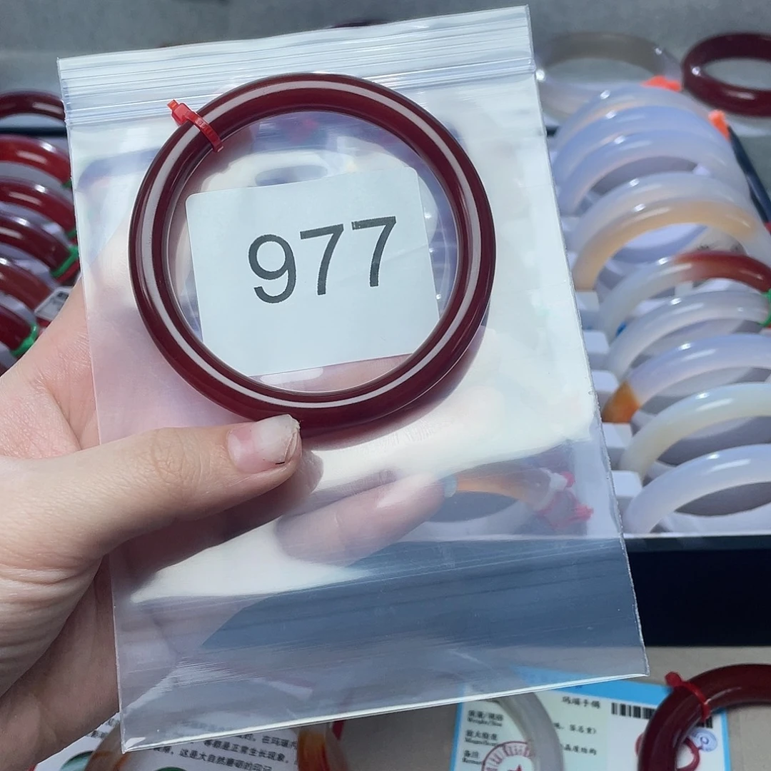 玛瑙/玉髓未镶嵌手镯60-C977