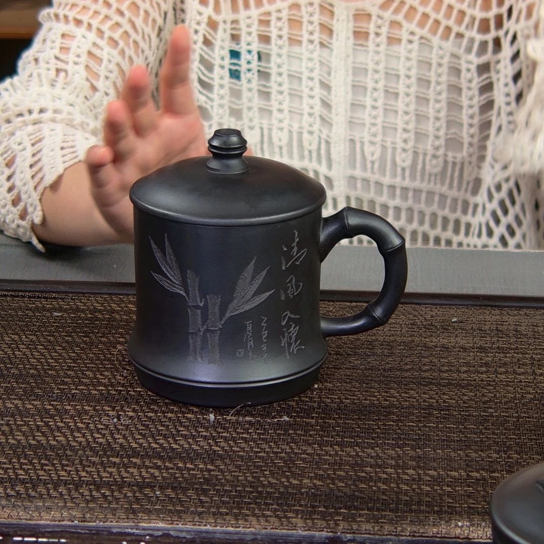 茶杯紫砂高货放漏