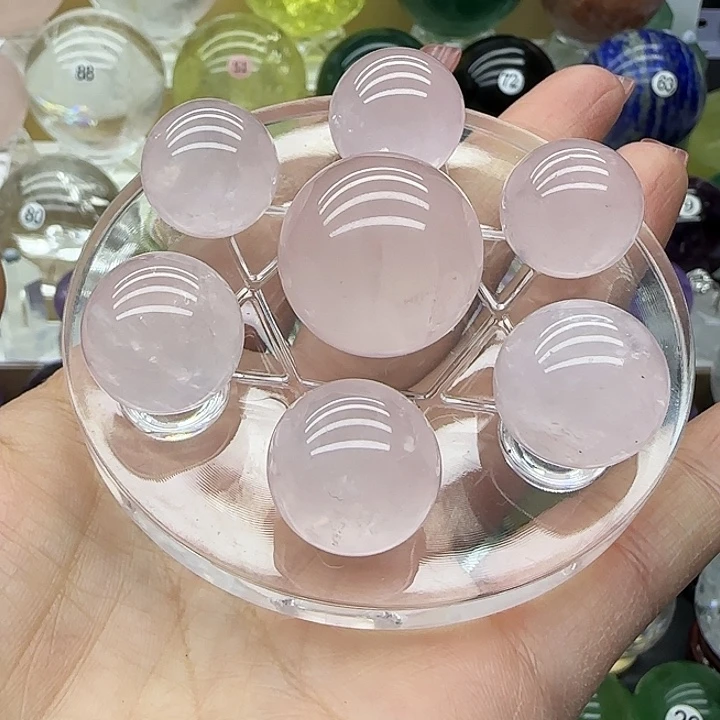 水晶未镶嵌珠宝半成品