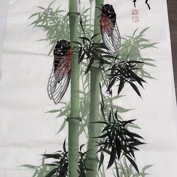 手绘国画作品欣赏9999