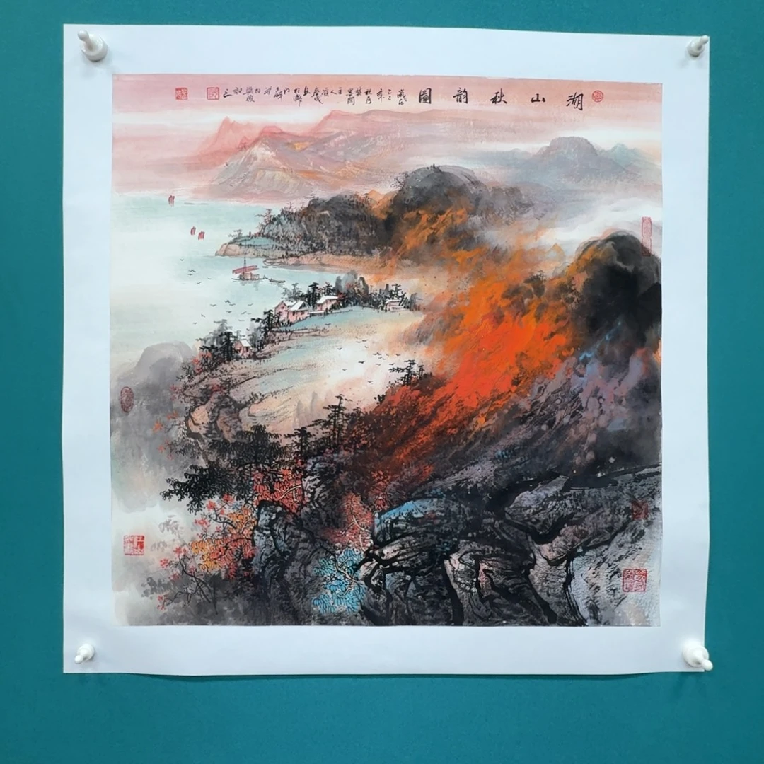 国画资春成老师四尺斗方
