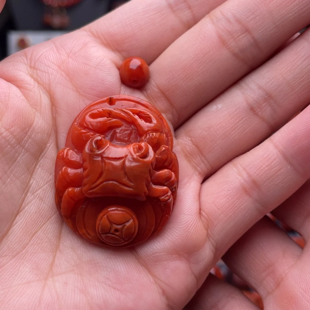 【闪购商品】南红玛瑙八方来财未镶嵌