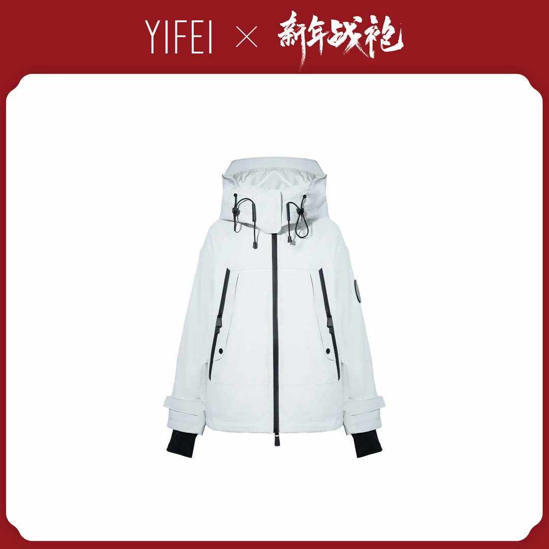 一衣三穿90大朵鹅绒保暖运动羽绒服跑步外套显瘦弹力加绒轻暖鹅绒