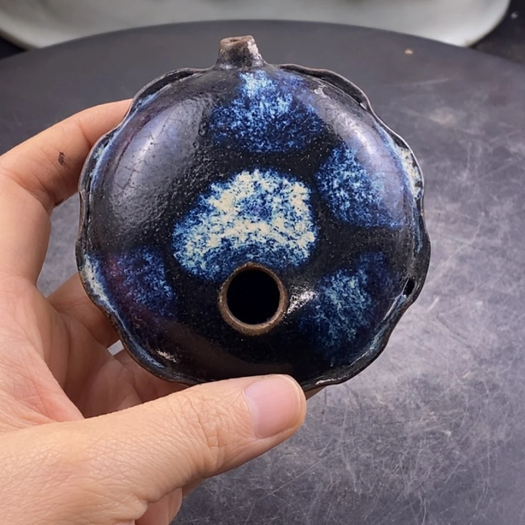 *****瓷片鲁山窑的一个小水滴
