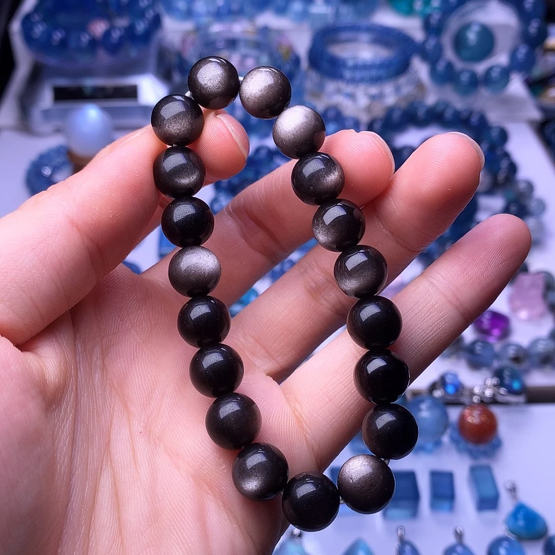 未镶嵌手链水晶多样性