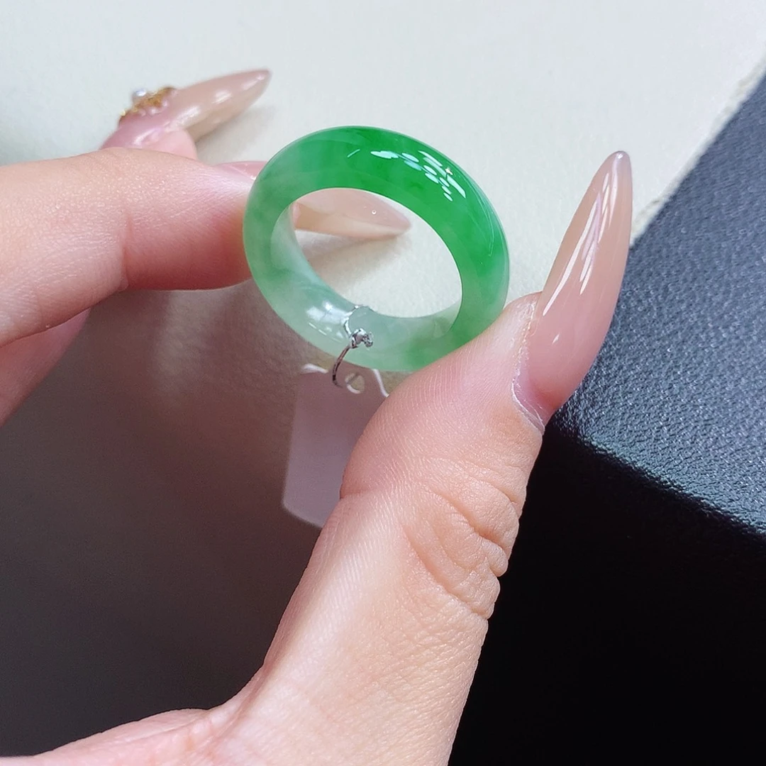 未镶嵌戒指翡翠15号