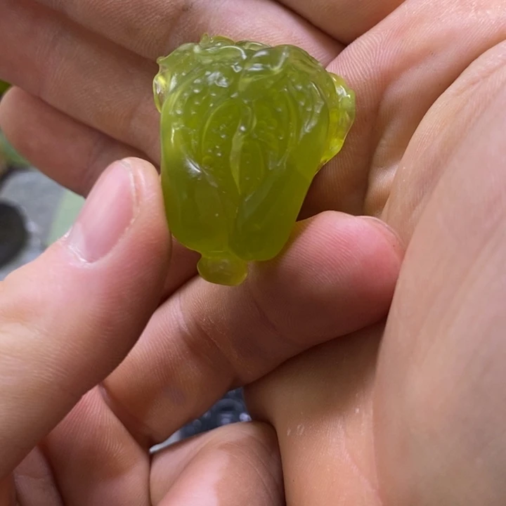 岫玉未镶嵌岫玉挂件