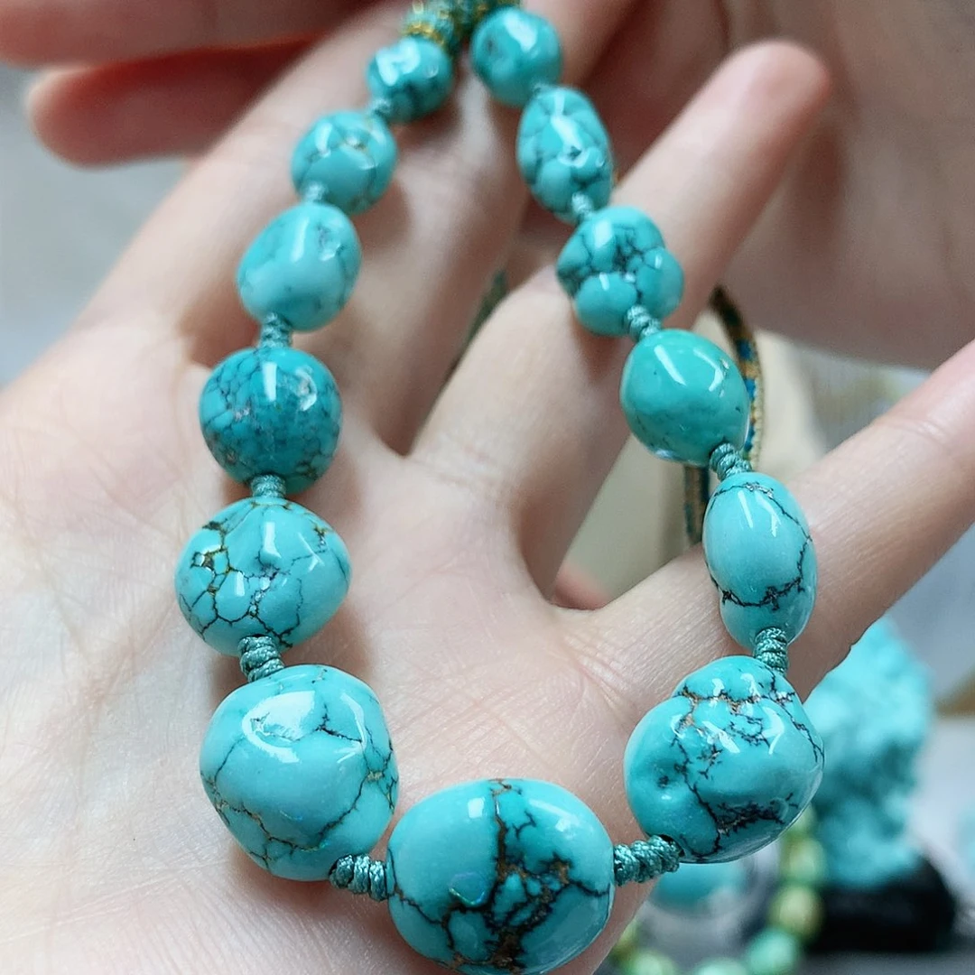 未镶嵌绿松石珠宝奇石欧*