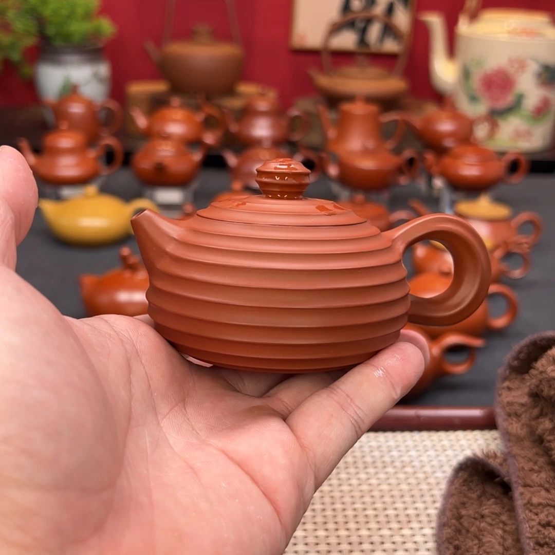 紫砂茶壶潮州手拉壶