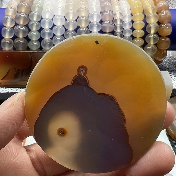 玛瑙/玉髓未镶嵌颈饰