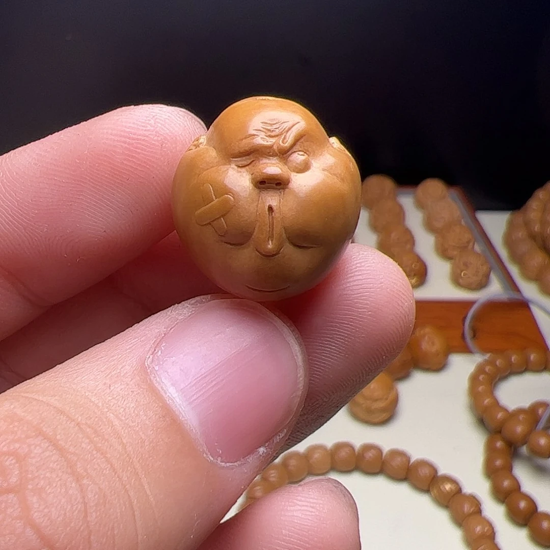 猴头核桃吊坠猴头