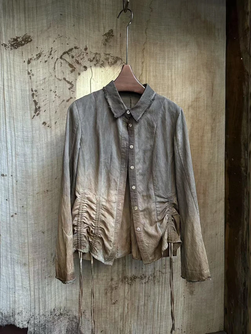 NatureDye 【美侖美奂】BL352997 原创设计植物染衬衫