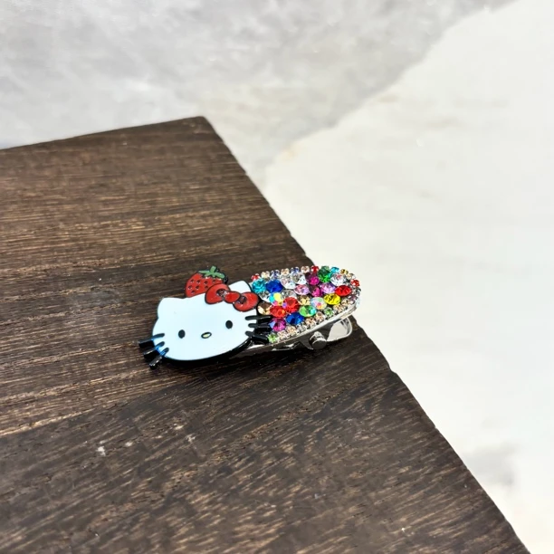 草莓kt发夹FJ1263（一个）