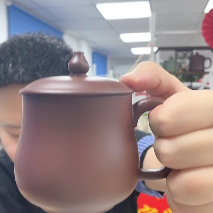 茶杯紫砂原矿紫砂