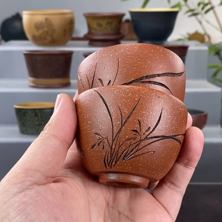 宜兴紫砂手工主人杯