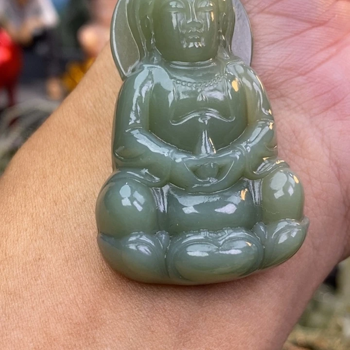 ****?和田玉未镶嵌颈饰