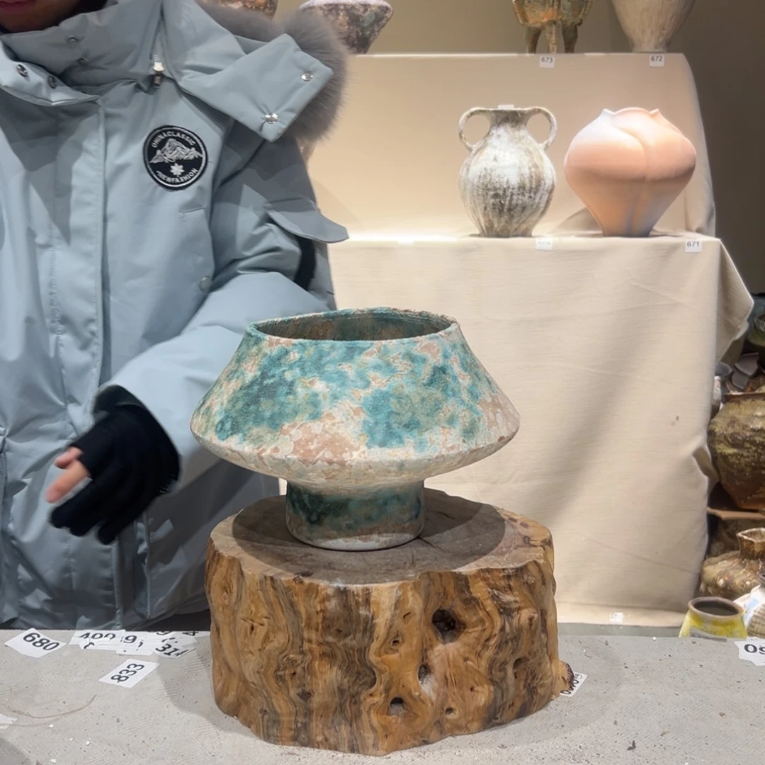 景德镇高温陶瓷花瓶摆件694花瓶摆件