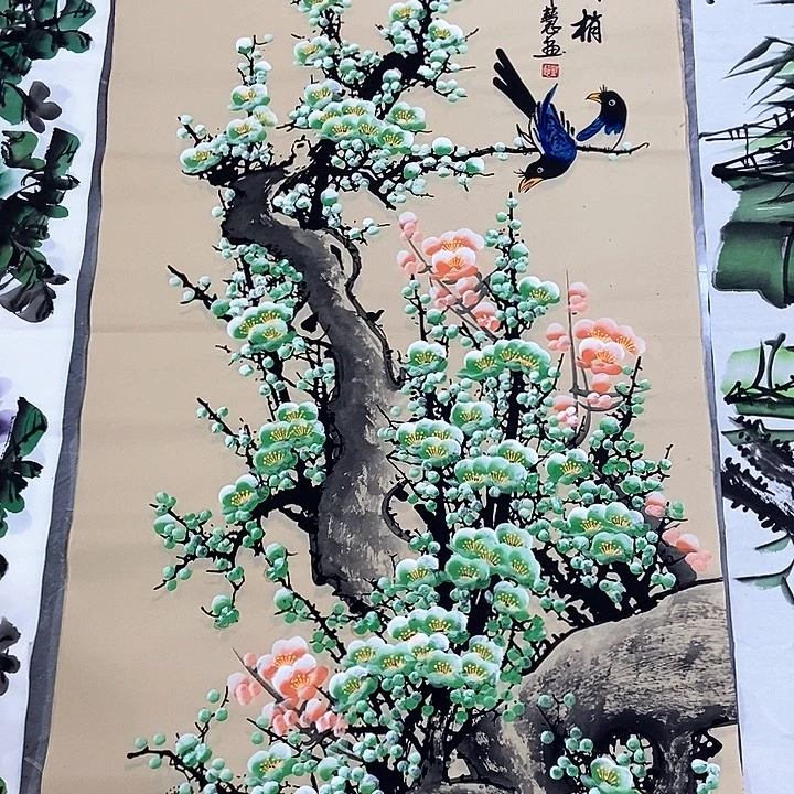 小周画廊的直播间